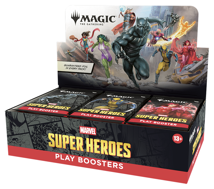 Marvel Super Heroes - Play Booster Display - Marvel Super Heroes (MSH)